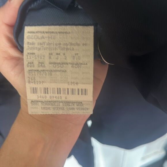 Boss Hugo Boss Einstein Sigma Pure Wool 3 Button Blazer Suit Coat Mens 40R NWOT - Picture 6 of 6